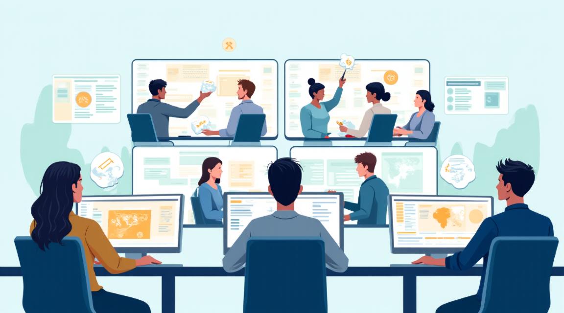 Talleres de coordinación para equipos virtuales